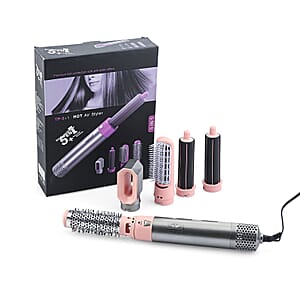 Doorbuster Closeout Premium TP-5 In 1 Hot Air Styler Anti-Static Hair Protection Hot Air Brush