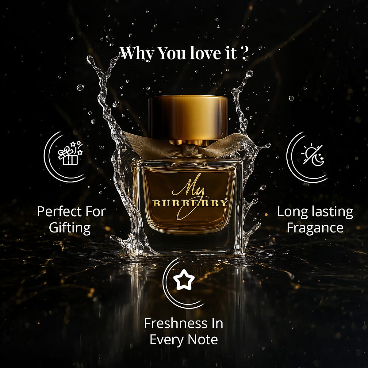 Burberry My Burberry/Burberry Eau De Parfum Spray 1.6oz (50 Ml) (W)  image number 3