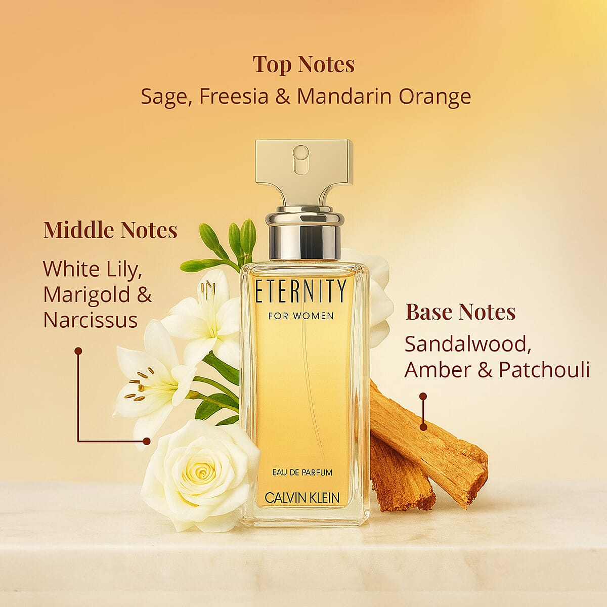 Calvin Klein Eau De Parfum Spray 3.3oz (W) image number 3