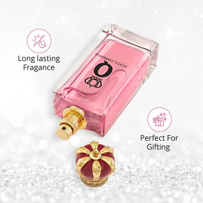 Dolce & Gabbana Queen 2pc Eau De Parfum Spary 3.3oz and 0.33oz