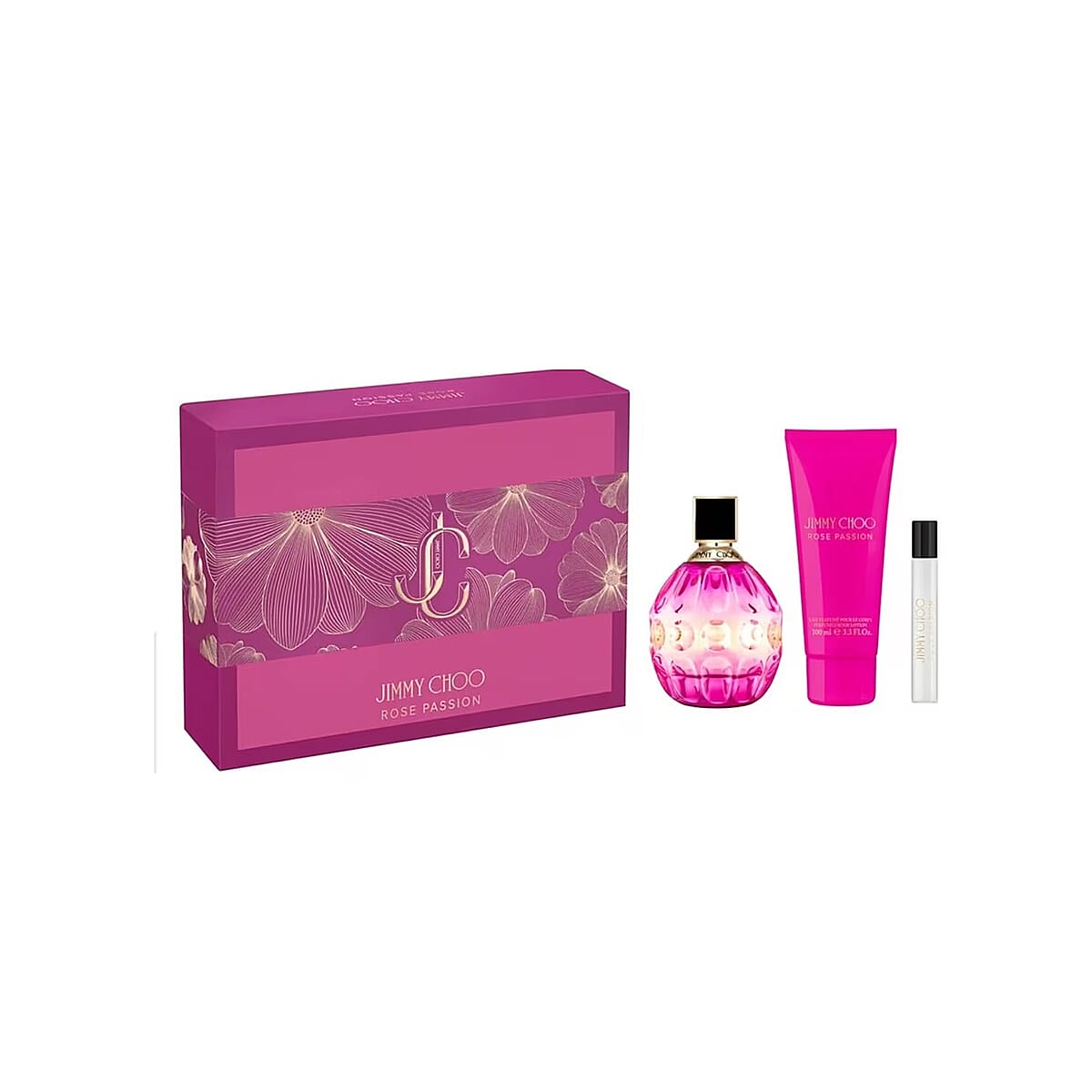 JIMMY CHOO Rose Passion 2pc Edp Spray and Body Lotion image number 0