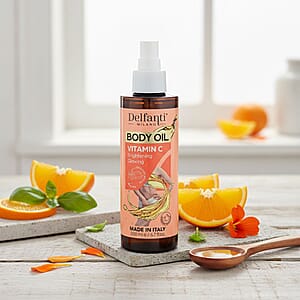 Delfanti Milano Orange Body Oil with Vitamin c 6.7oz