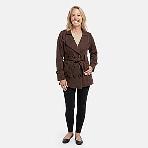 Tamsy Chocolate Ready Stock Jacket - Small