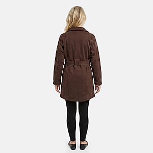 Tamsy Chocolate Ready Stock Jacket - Small