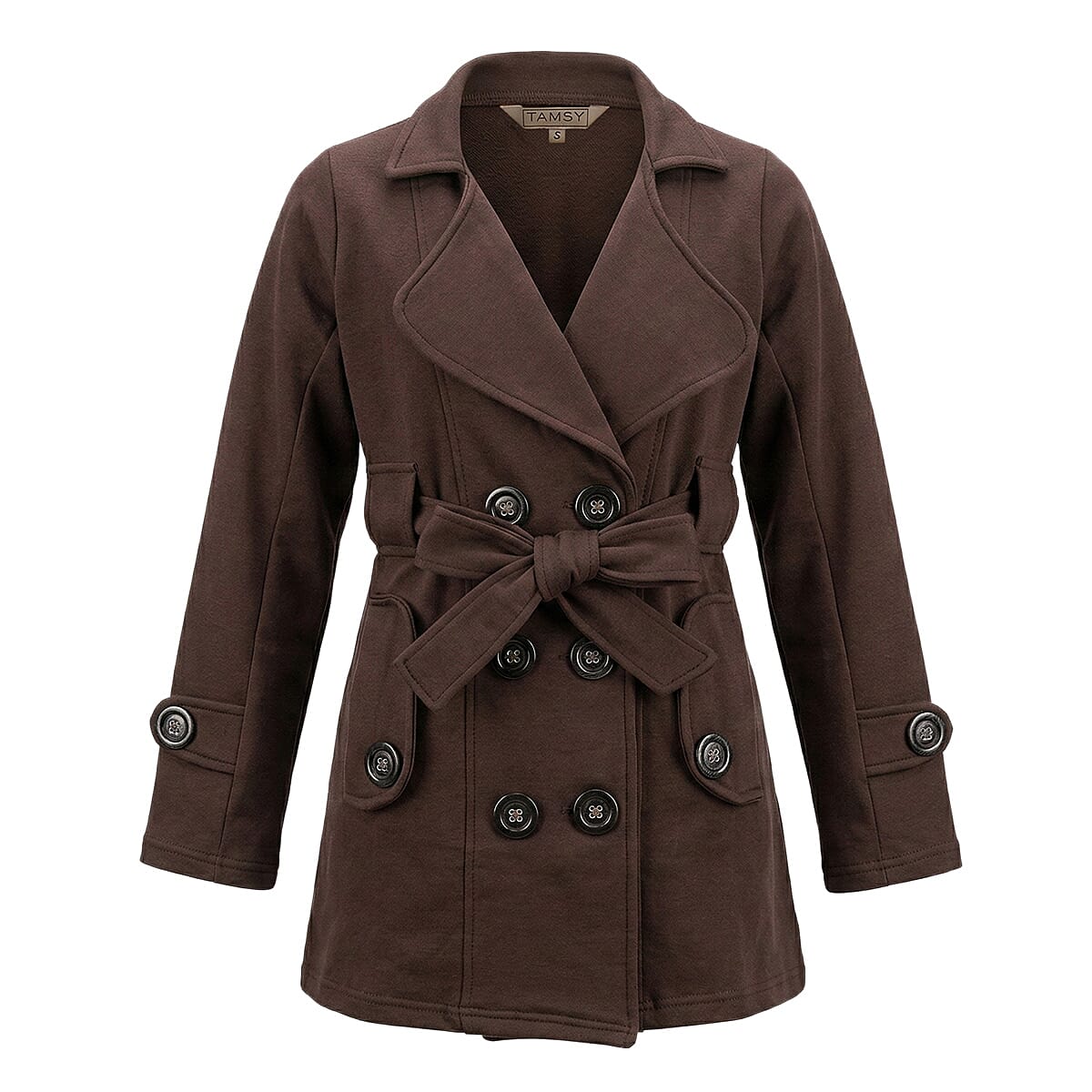 Tamsy Chocolate Ready Stock Jacket - Small