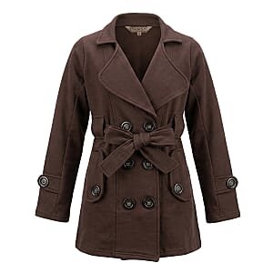 Tamsy Chocolate Ready Stock Jacket - Small