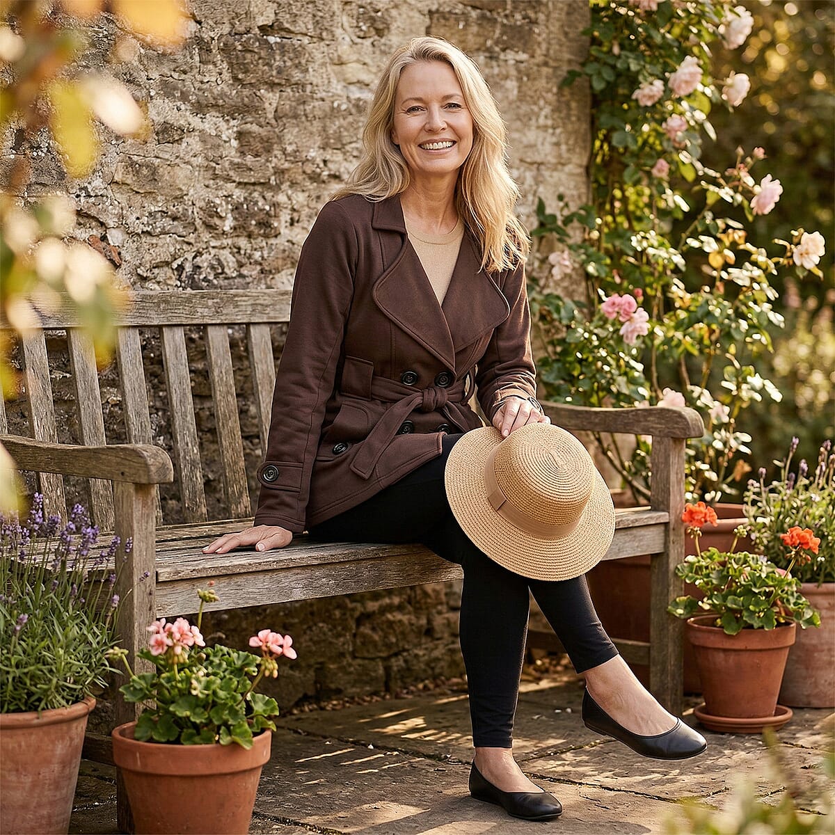 Tamsy Chocolate Ready Stock Jacket - XXLarge image number 1