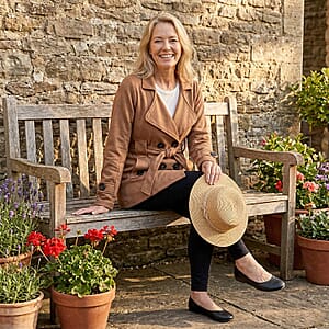 Tamsy Light Brown Ready Stock Jacket - Medium