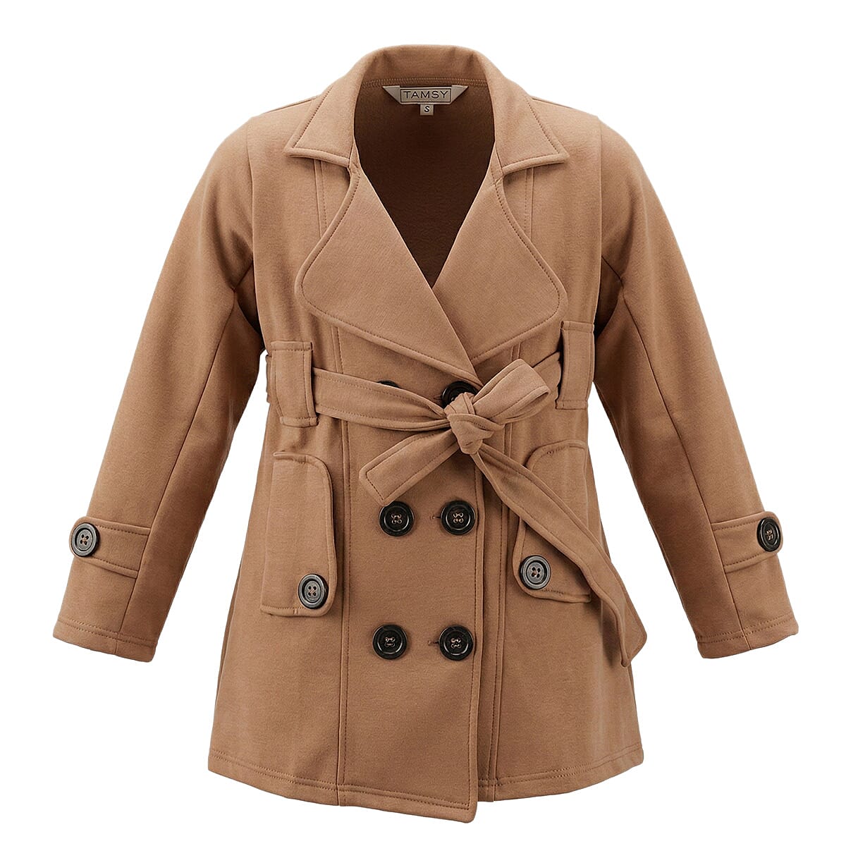 Tamsy Light Brown Ready Stock Jacket - Medium image number 3