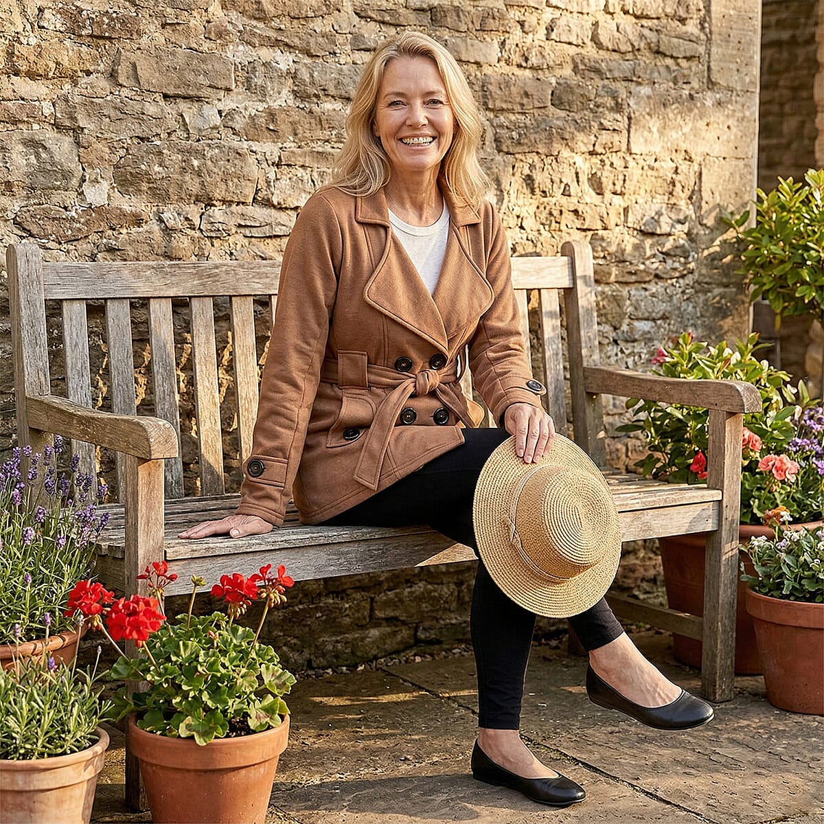 Tamsy Light Brown Ready Stock Jacket - Large image number 1