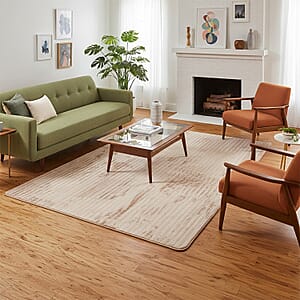 Supreme Living Taupe Memory Foam Rug (4x6 ft)