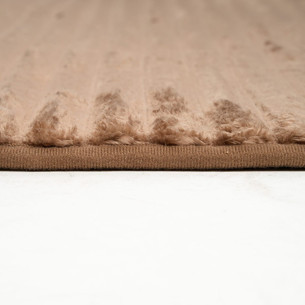 Supreme Living Taupe Memory Foam Rug (4x6 ft) image number 4