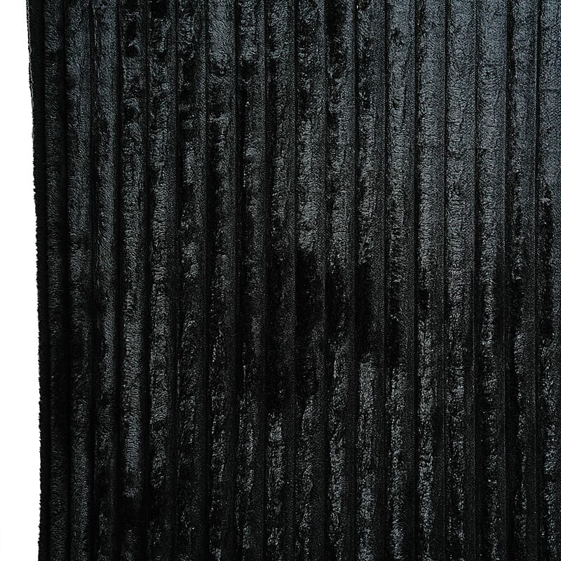 Supreme Living Black Memory Foam Rug (4x6 ft)