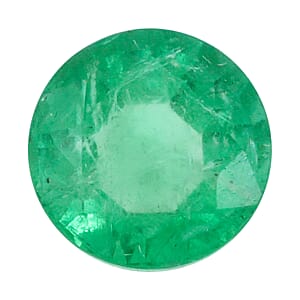 Fujimori Collection Certified & Appraised AAAA Gemfield Emerald (Rnd Free Size) 1.00 ctw