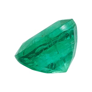 Fujimori Collection Certified & Appraised AAAA Gemfield Emerald (Rnd Free Size) 1.00 ctw