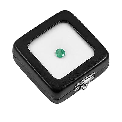 Fujimori Collection Certified & Appraised AAAA Gemfield Emerald (Rnd Free Size) 1.00 ctw