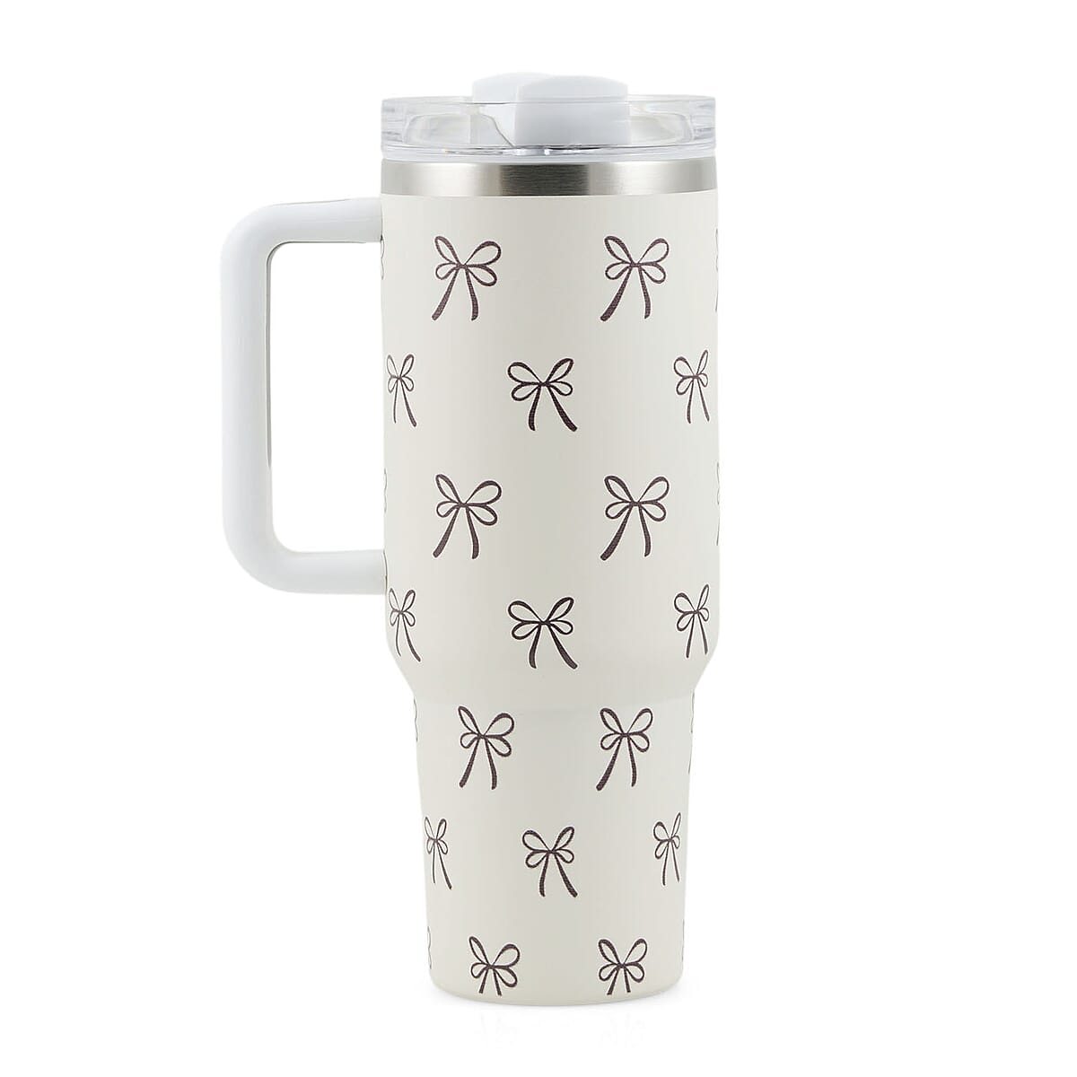 RAMPAGE Ivory Bear Teddy Slippers with Matching Stainless Steel Water Bottle Gift Box &ndash; Small (5/6) image number 3