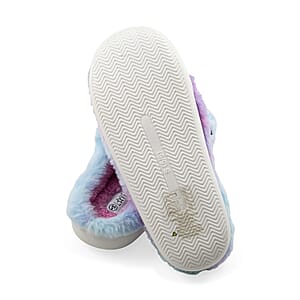 Love 83 Multicolor Butterfly House Slipper L