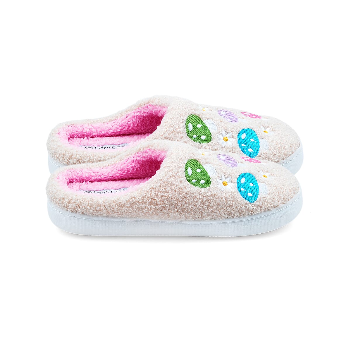 Love 83 Tan Mushroom House Slipper L image number 3