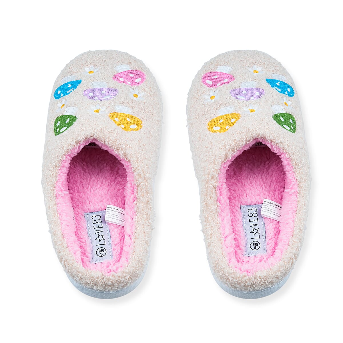 Love 83 Tan Mushroom House Slipper M image number 6