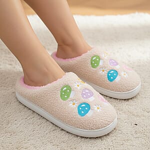 Love 83 Tan Mushroom House Slipper XL
