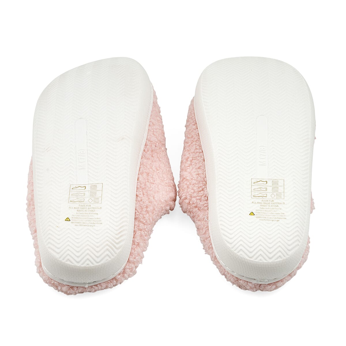 Love 83 Blush Cow House Slipper L image number 4
