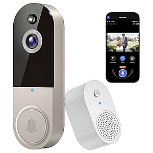 CLOSEOUT 3P Experts Smart Wi-Fi Doorbell Camera - Nude