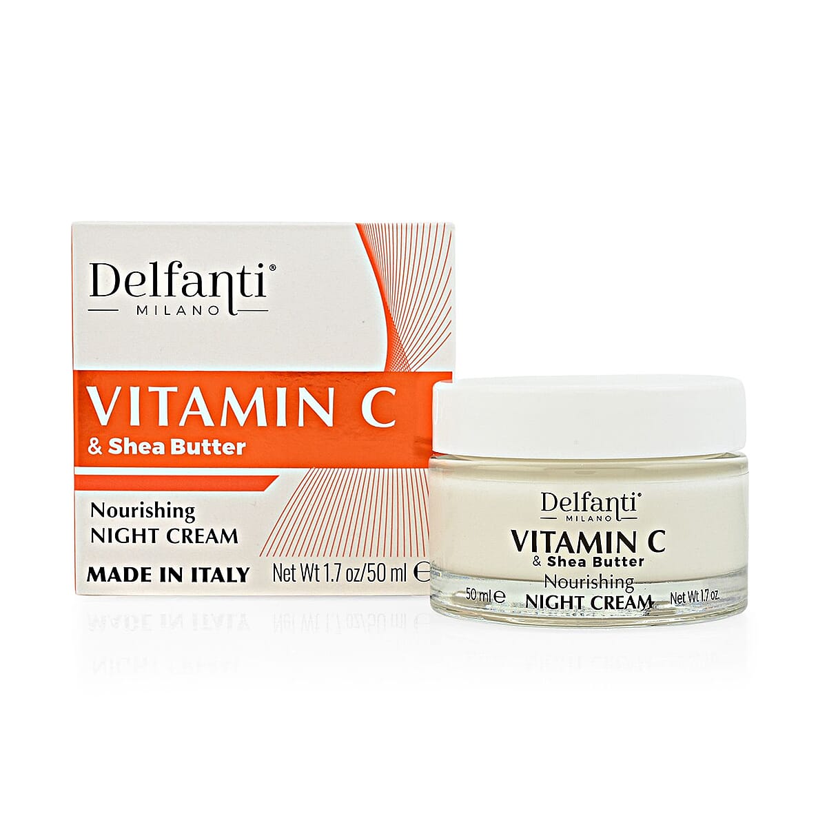 Delfanti Milano Vitamin C & Shea Butter 1.7oz Night Cream image number 0