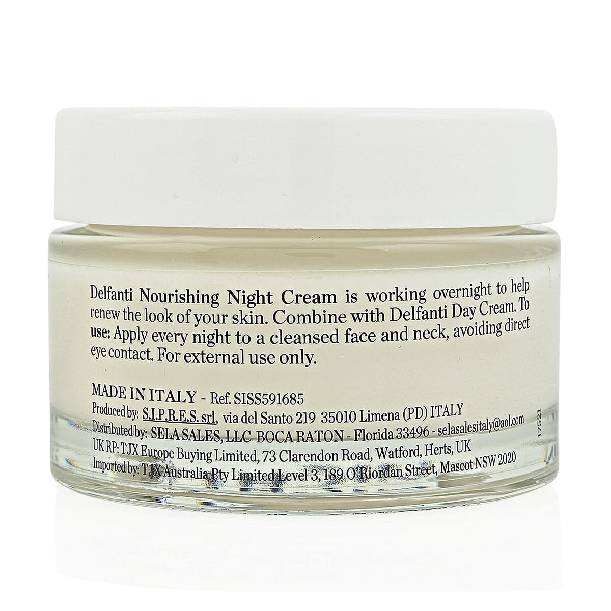 Delfanti Milano Vitamin C & Shea Butter 1.7oz Night Cream image number 3
