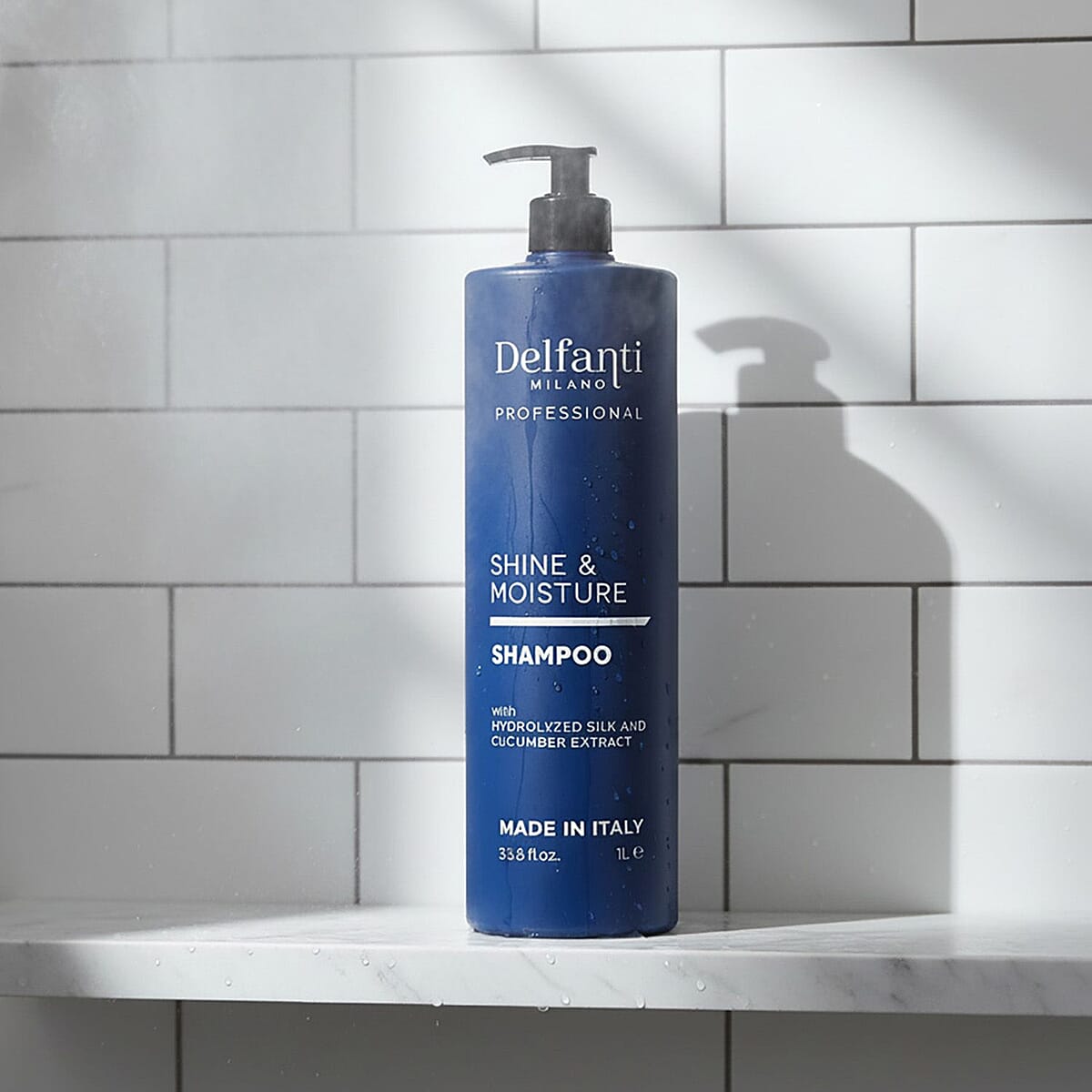 Delfanti Milano Shine & Moisture Shampoo 33oz image number 1