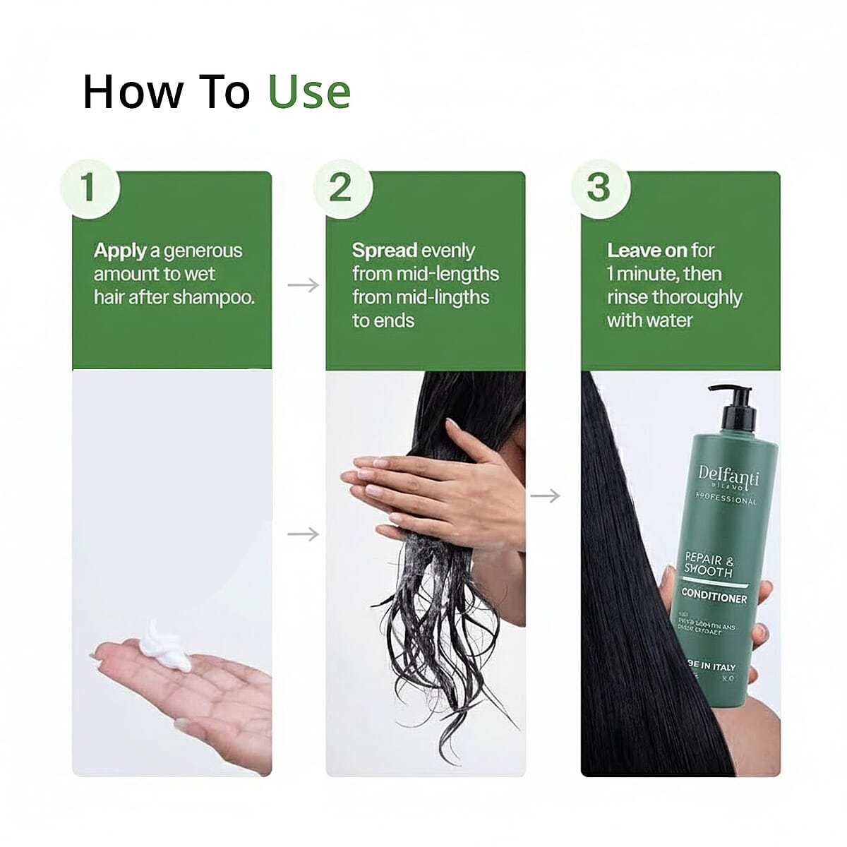 Closeout Delfanti Milano Repair & Smooth Conditioner 33oz image number 5