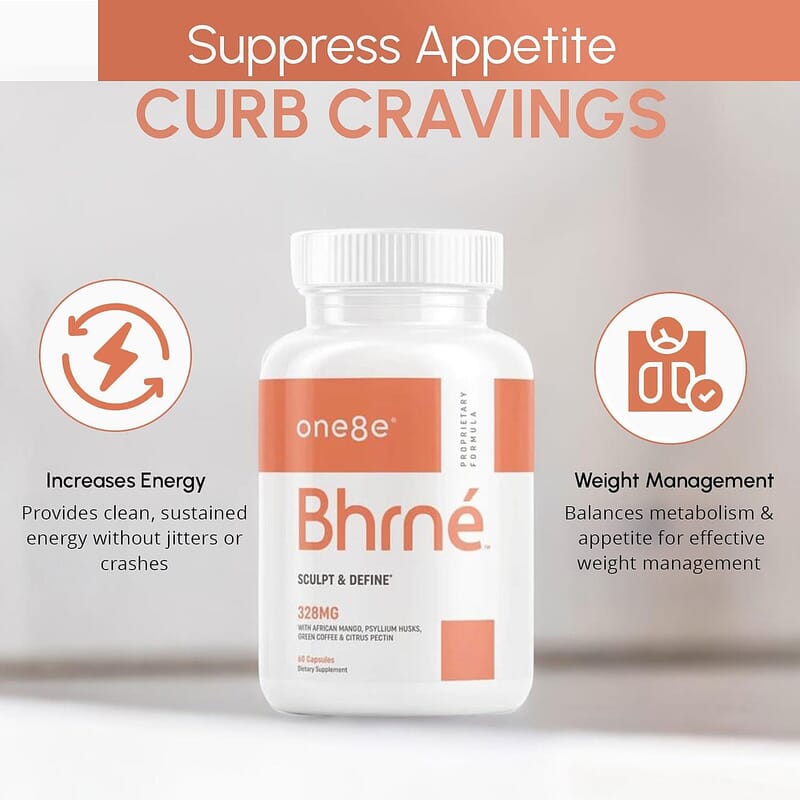 One8e Bhrne Sculpt & Define Supplement (60 Capsules) Made in US