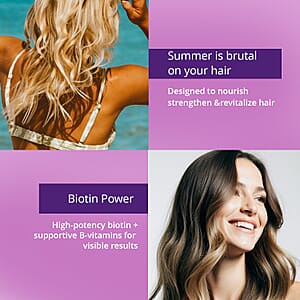 One8e Biotine Hair, Nails & Skin Supplement (60 Capsules) Made in US