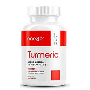 One8e Turmeric Anti-Inflammation & Immune System Supplement (60 Capsules) Made in US