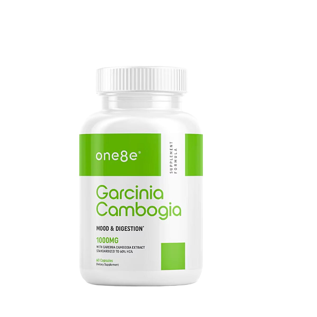 One8e Garcinia Cambogia Mood & Digestion Supplement (60 Capsules) Made in US image number 0
