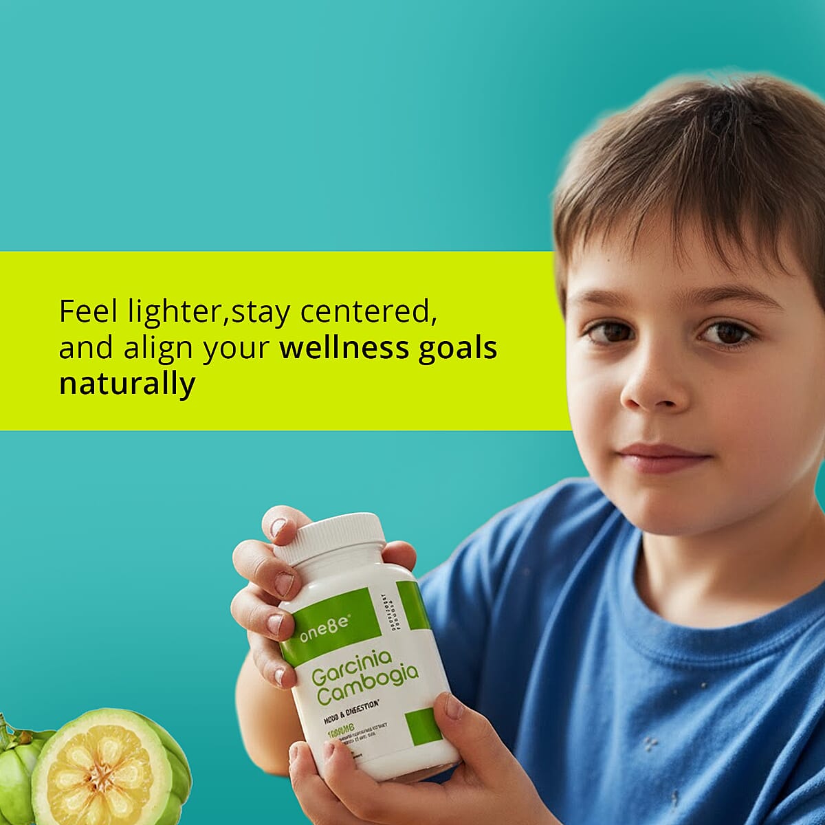 One8e Garcinia Cambogia Mood & Digestion Supplement (60 Capsules) Made in US image number 3