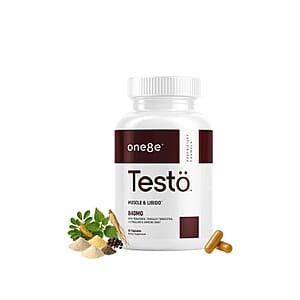 One8e Testo Muscle & Libido Supplement (60 Capsules) Made in US