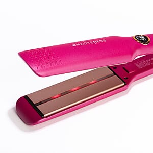 Hauteness 1.5&rdquo; Digital Flat Iron with Extra Wide Plates & Infrared Technology - Red