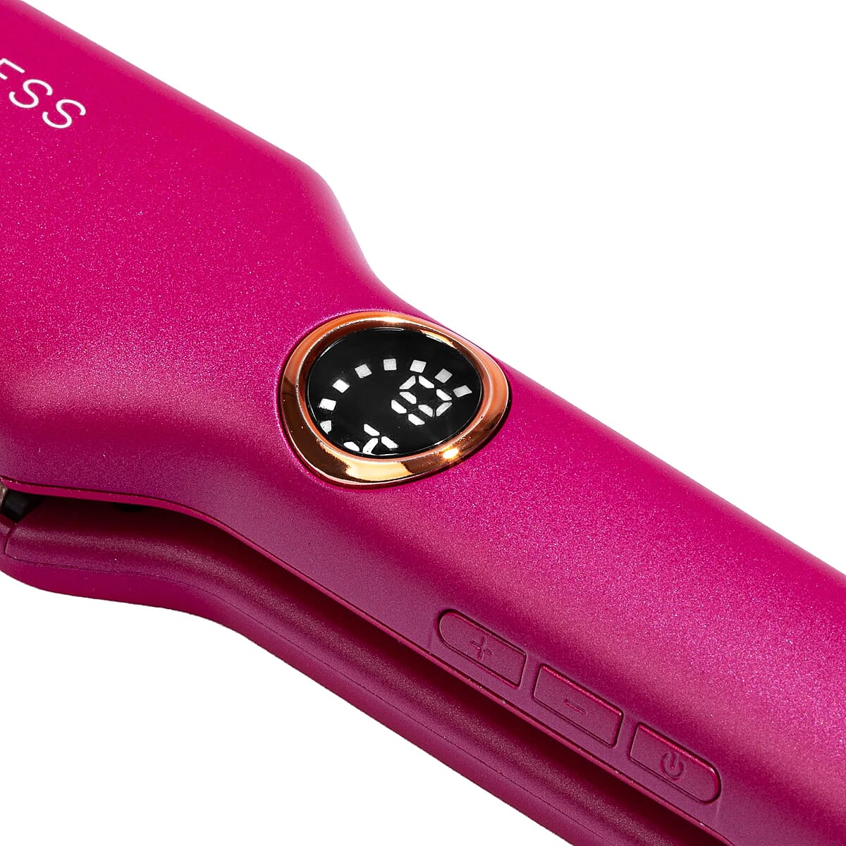 Hauteness 1.5&rdquo; Digital Flat Iron with Extra Wide Plates & Infrared Technology - Red image number 5