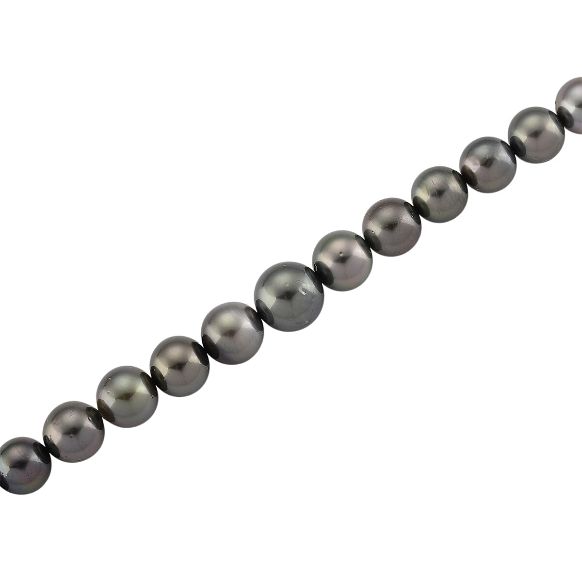 Luxoro Tahitian Pearl Necklace in 10K Yellow Gold 18-20 Inches (Del. in 18-20 Days) image number 3