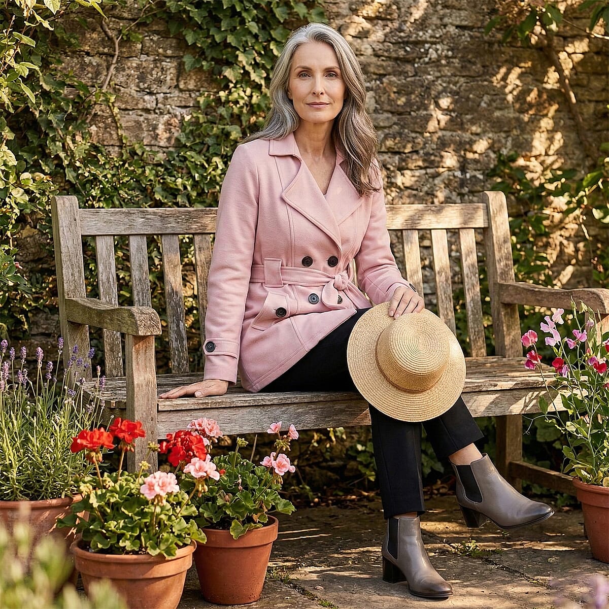 Tamsy Pink Ready Stock Jacket - XLarge image number 1