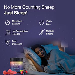 MontKush Wild Berry True Sleep 25mg Formula (30 Gummies)