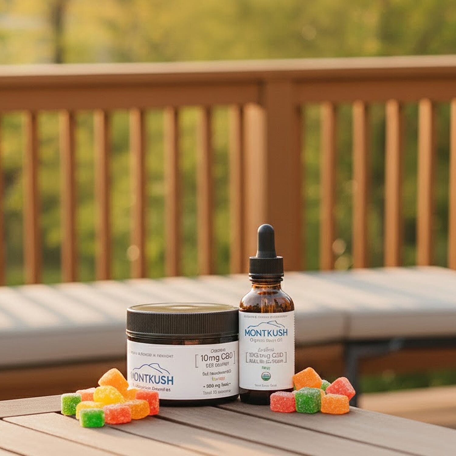 MontKush Daily Calm Combo Full Spectrum Gummies & Rosin Oil  (50 Counts & 1oz)