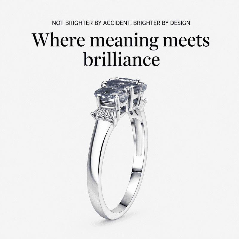 D'Joy Peacock Tanzanite and Diamond 1.10 ctw Ballerina Ring in Rhodium Over Sterling Silver (Size 7.0)