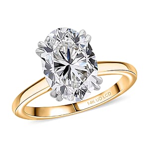 Luxuriant Lab Grown Diamond G VS 3.00 ctw Ring in 14K Yellow Gold (Size 10.0)
