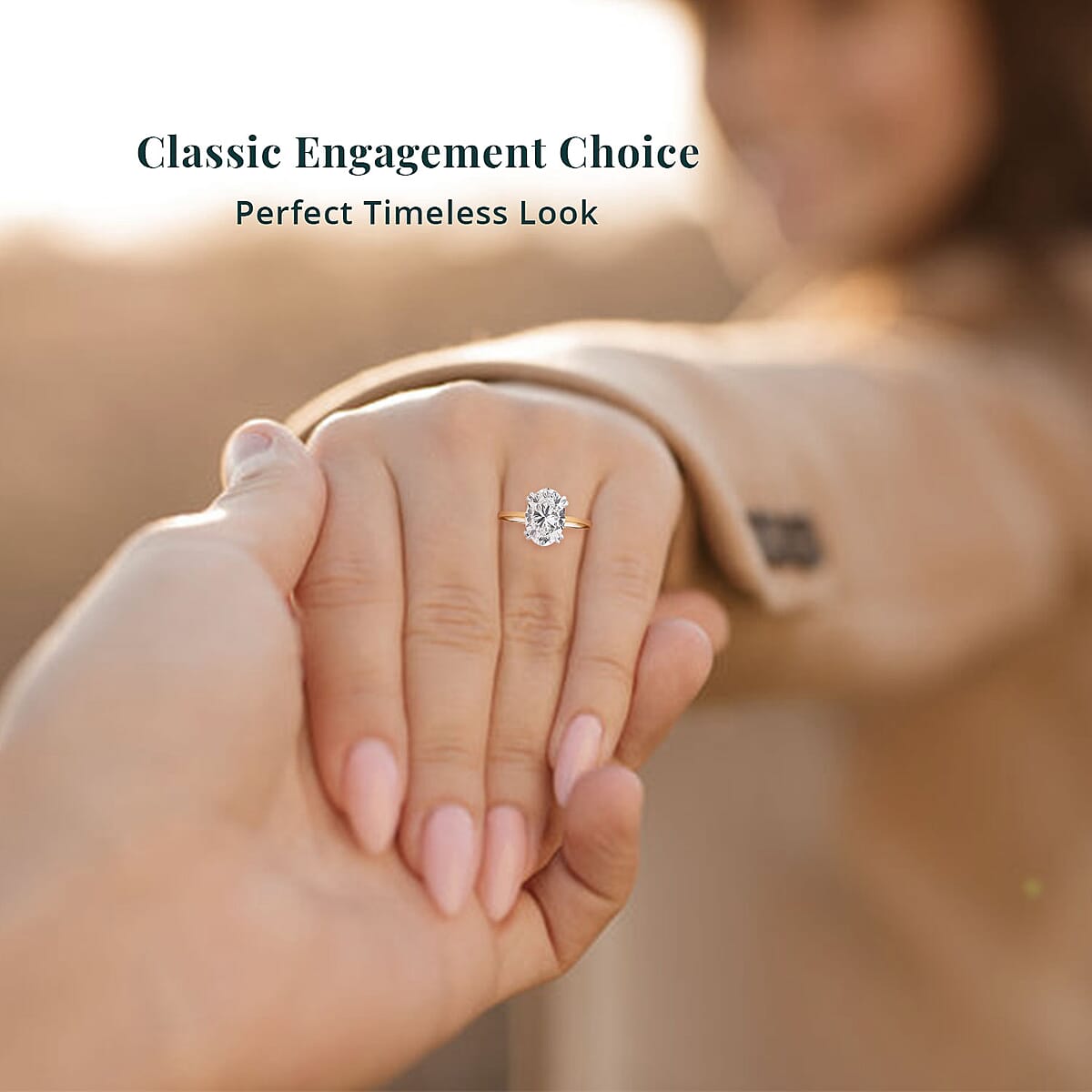 Luxuriant Lab Grown Diamond G VS 3.00 ctw Ring in 14K Yellow Gold (Size 10.0) image number 5