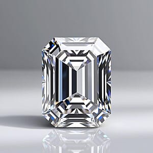 IGI Certified 7.00 ctw Emerald Cut Lab Grown Diamond Loose Gemstone &ndash; G VS2