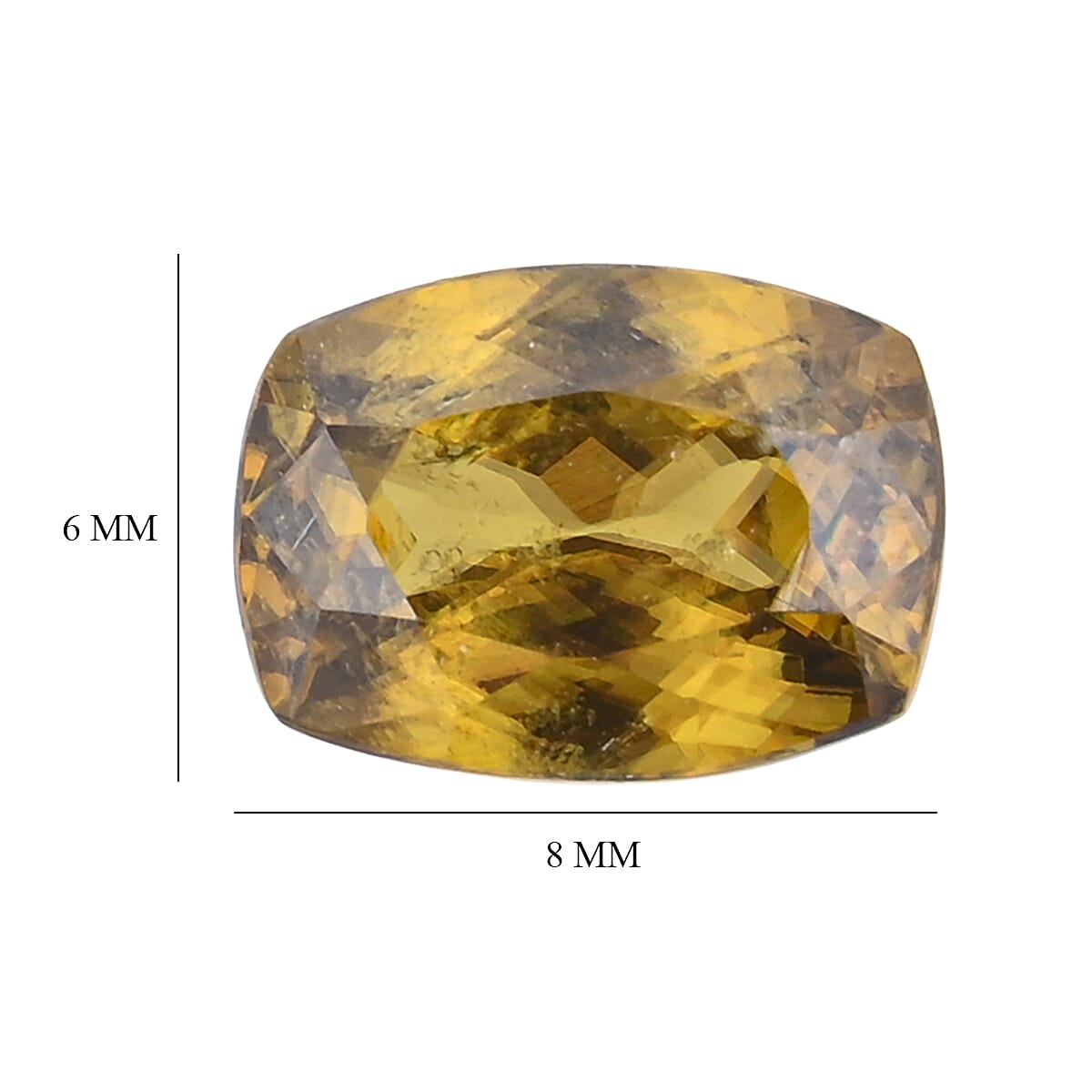 AAAA Sphene (Cush 8x6mm) 1.60 ctw image number 5