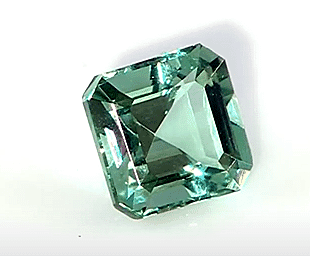 Certified and Appraised AAAA Asscher Cut PIRAPORA Tourmaline 3.25 ctw