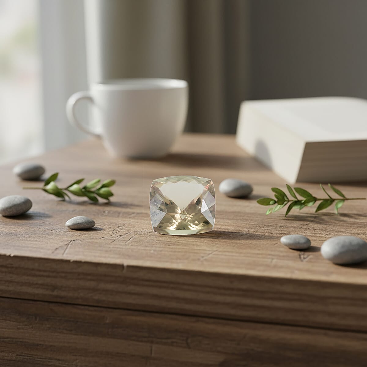 Certified & Appraised AAAA Turkizite (Cush 9x9mm) 4.00 ctw image number 1